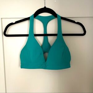 RARE Lululemon All Day Breeze Bra 4 Viridian Green